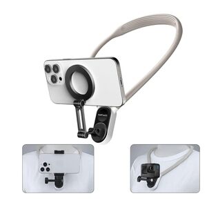 3in1 Magnetic Neck Phone Holder
